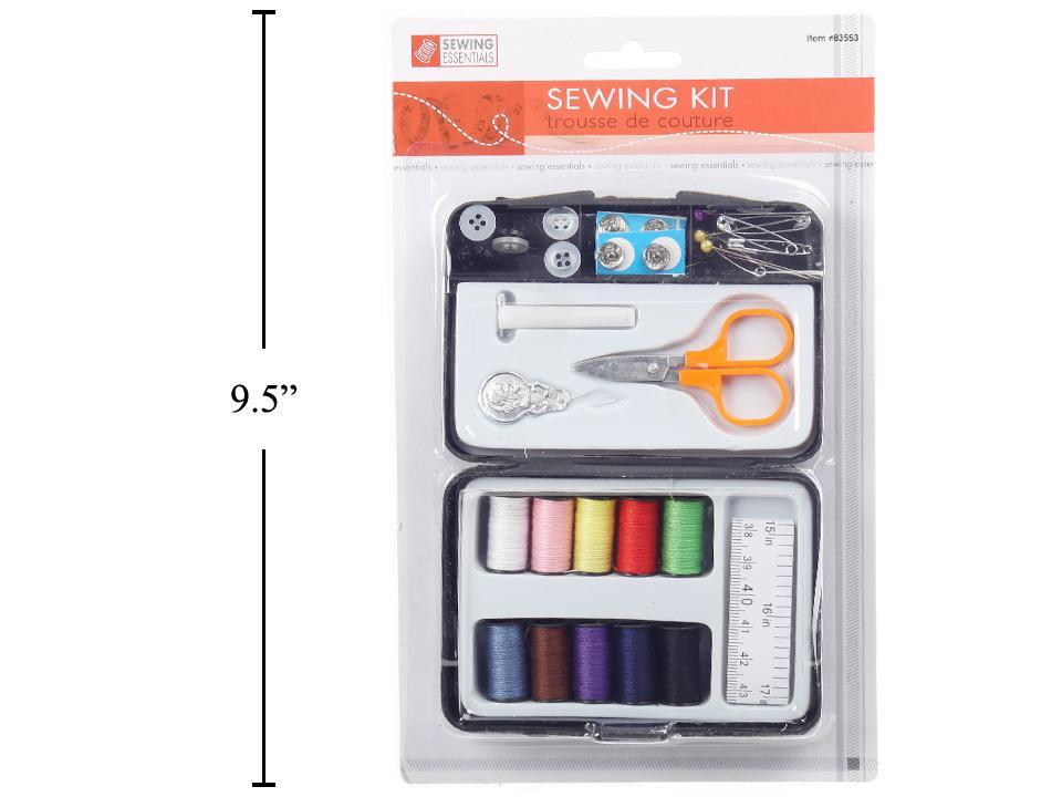 Sewing Essentials Sewing Kit in Plastic Case