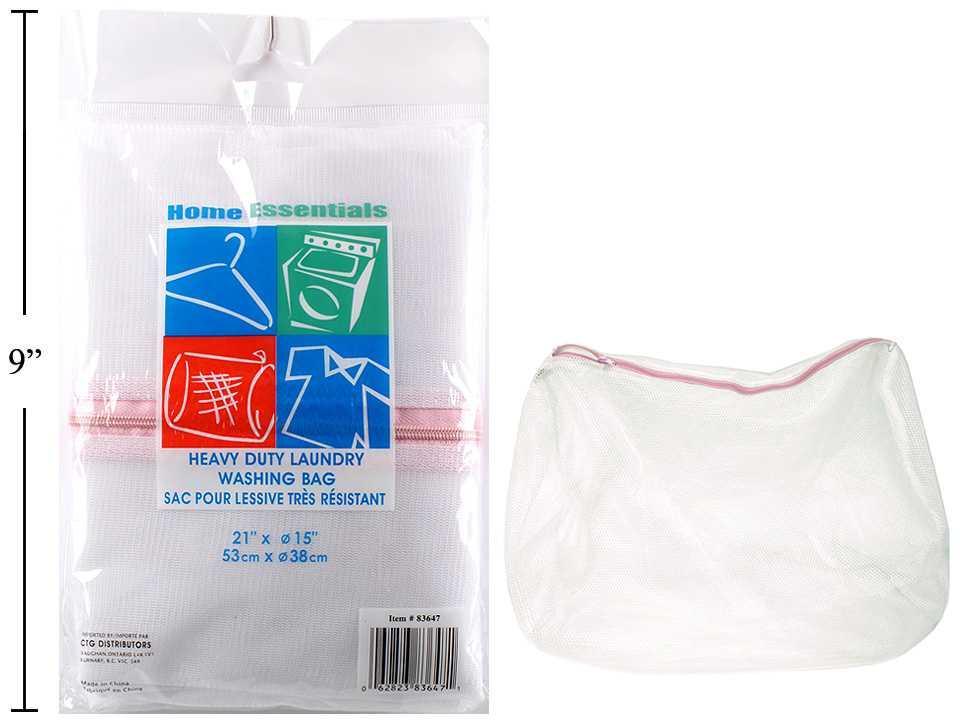 H.E. Heavy Duty Washing Bag, 15" Diameter x 21"