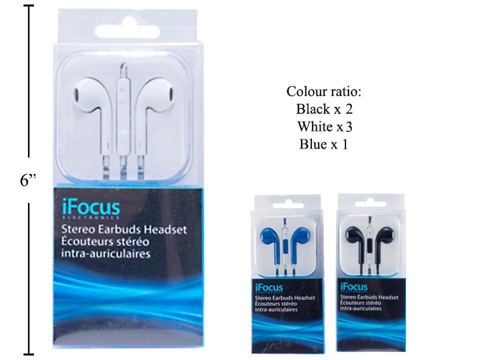 iFocus 3.5mm Earbuds