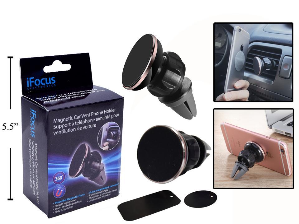 iFocus Magnetic Car Vent Phone Holder