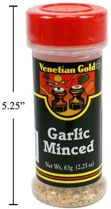 V. Gold Minced Garlic, 63g.