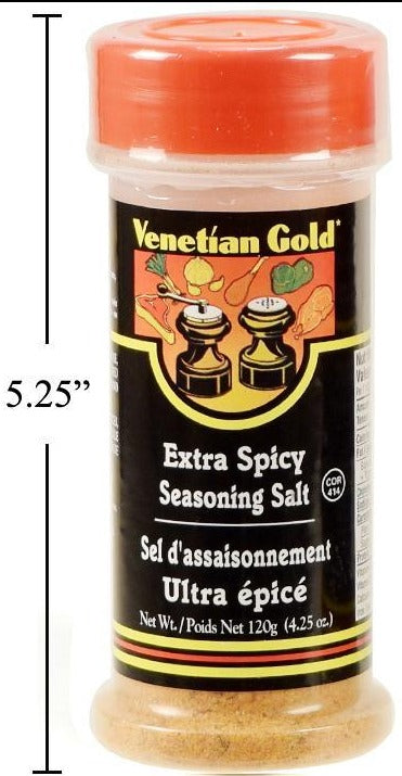 V. Gold Extra Spicy Seasoning Salt, 120g