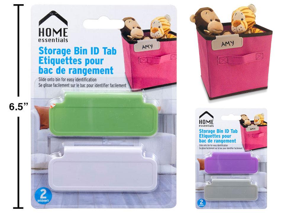 H.E. Storage Bin with ID Tab