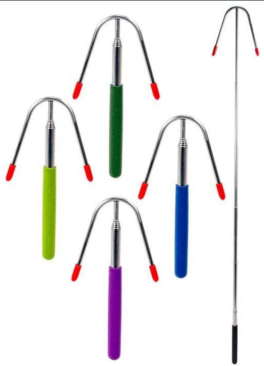 BBQ Telescopic Upside Down Fork, extends from 6.5"-31"
