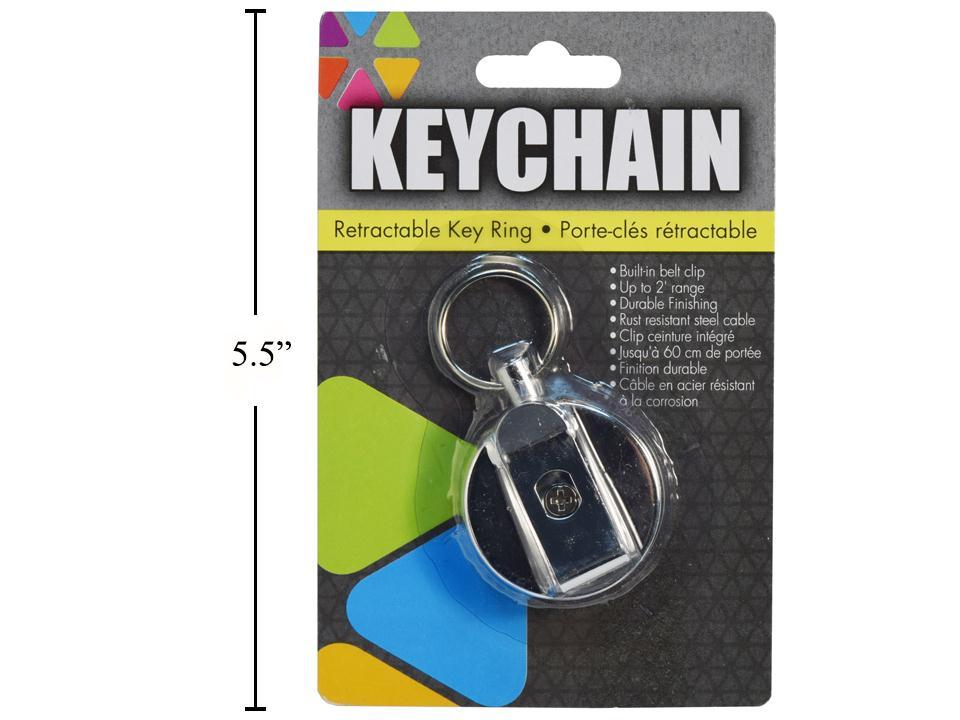 1.5" Retractable Key Chain