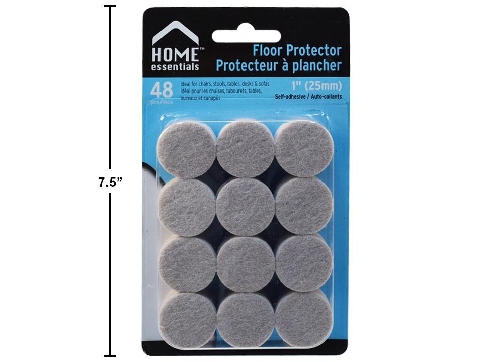 H.E. 48-Piece 3/4" Floor Protector Pads