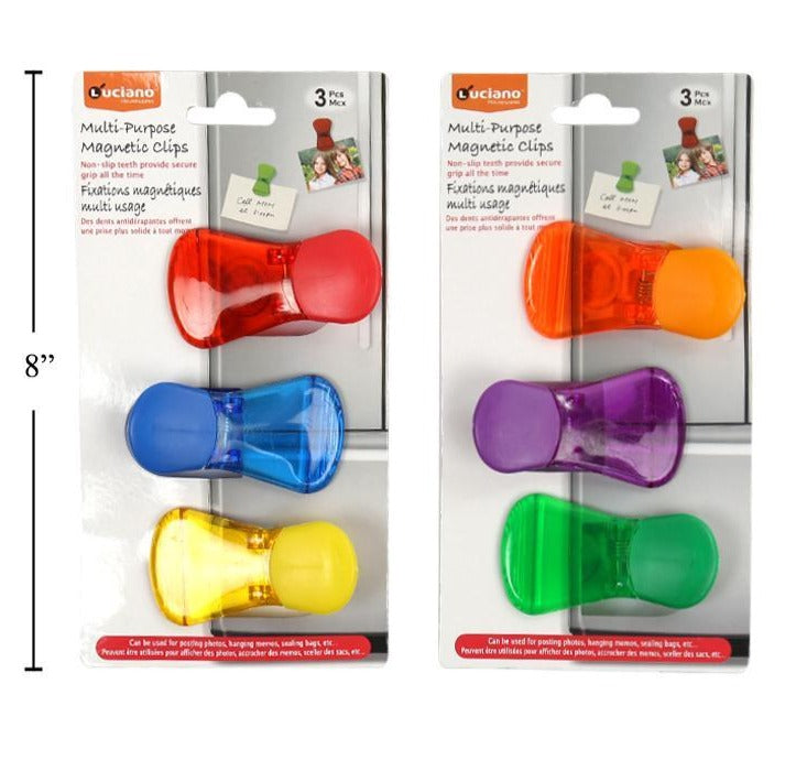 Luciano 3-Piece Multi-Purpose Magnetic Clips
