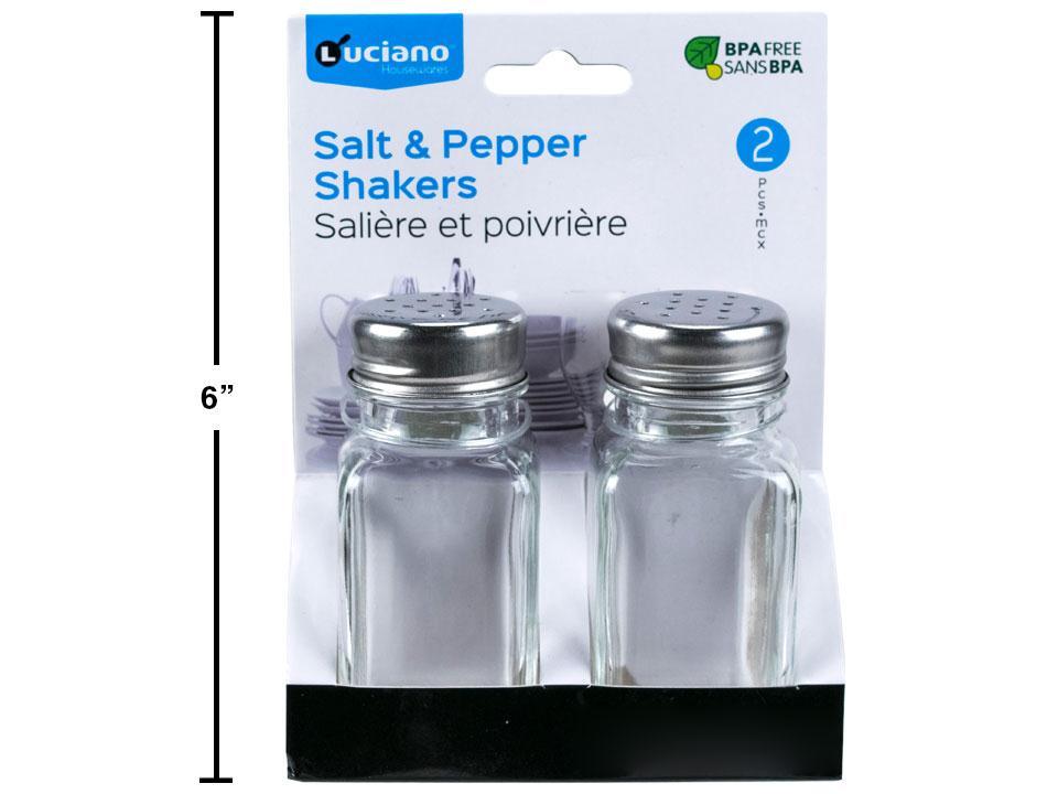 Luciano Glass Salt and Pepper Set