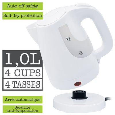 1L Cordless Jug Kettle