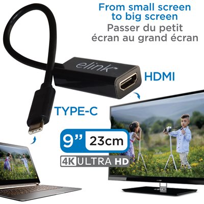 USB Type-C to HDMI Adapter, 4K