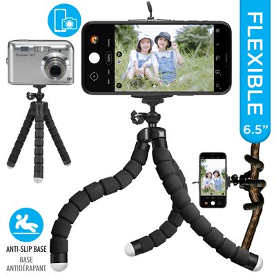 Elink 6.5-Inch Flexible Tripod with Universal Mount