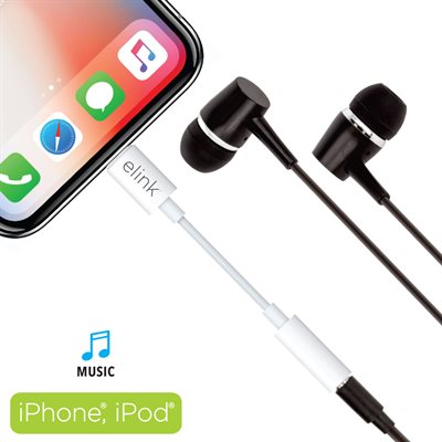 Lightning to 3.5mm Headphone Jack Adapter