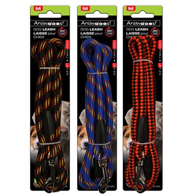 Dog Braided Leash; Measuring 0.4"X47"