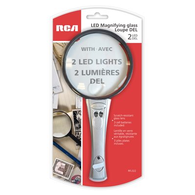 Magnifying Glass with Dual LED Lights