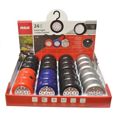 RCA 24-LED Hook Light