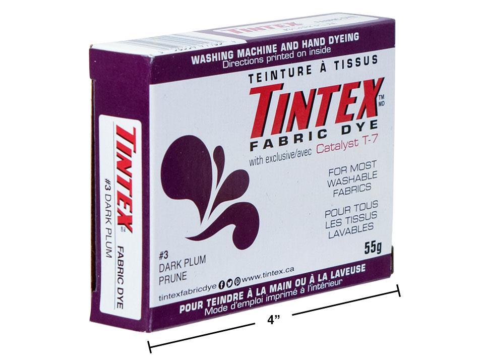 Tintex Dark Plum Fabric Dye, 55g.