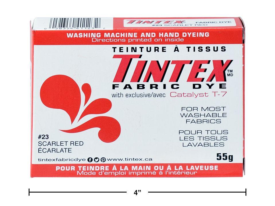 Tintex Scarlet Red Fabric Dye, 55 g.