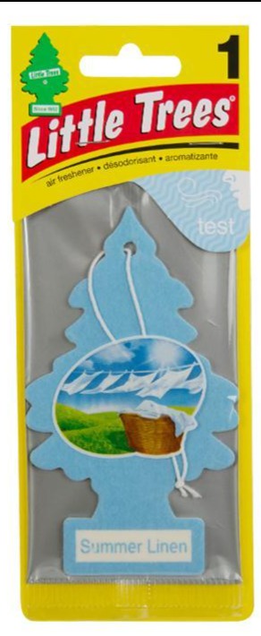 Little Trees Summer Linen Air Fresheners