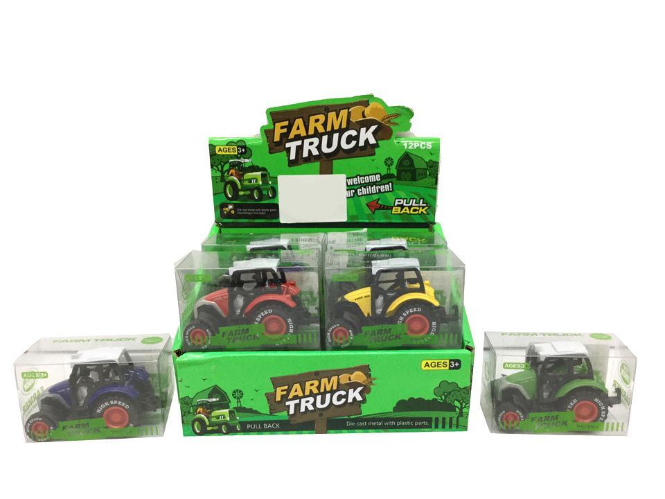 Mini Pull-Back Farm Truck