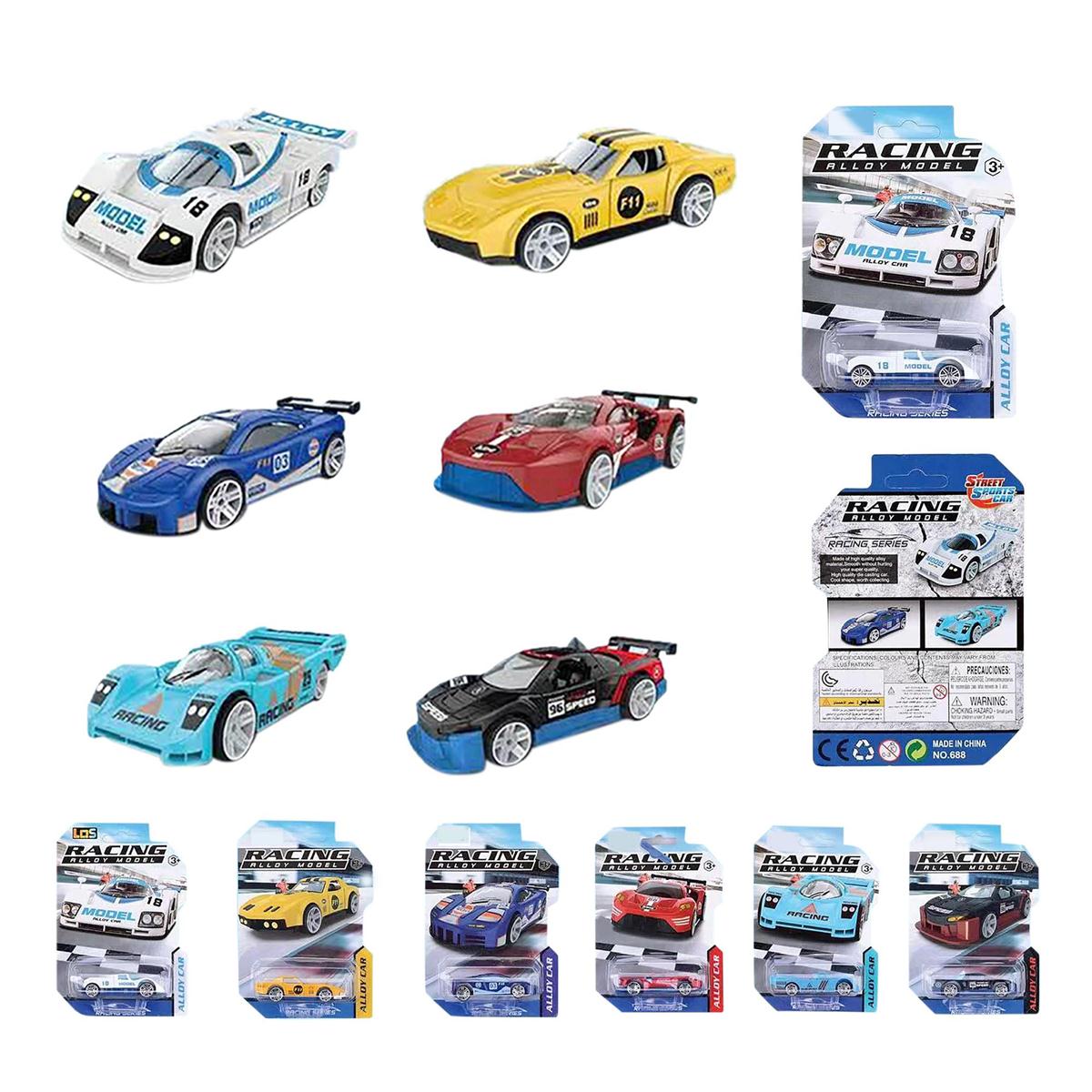 Die Cast Free Wheel Racing Car 1:64