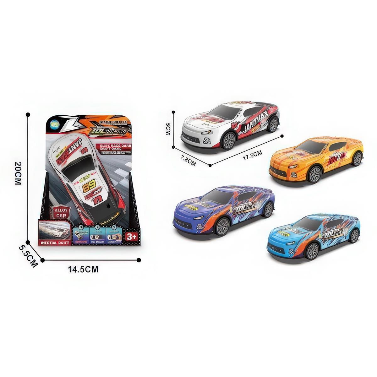 1:24 Diecast Friction Racing Car