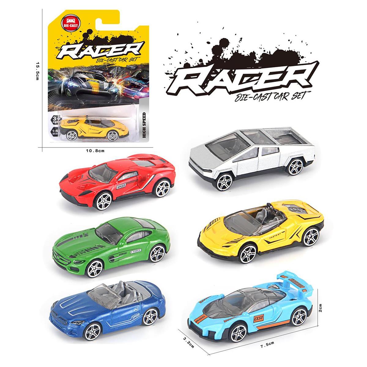 1:64 Die-Cast Sports Car