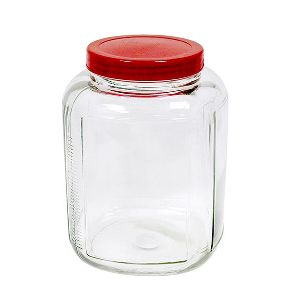 4L Square Cookie & Storage Jar