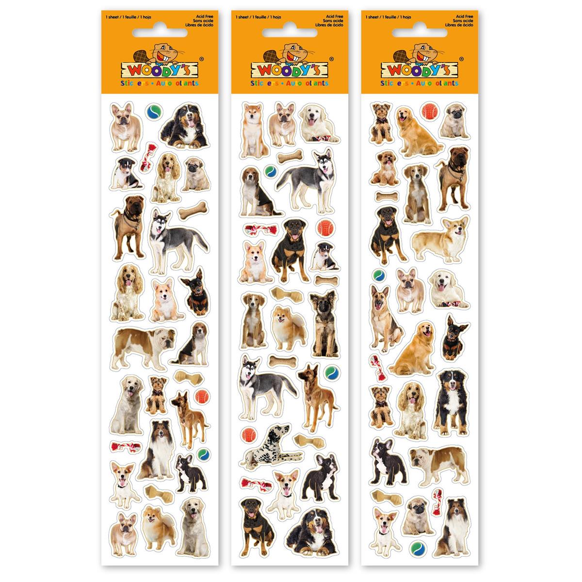 Doggy Laser Stickers