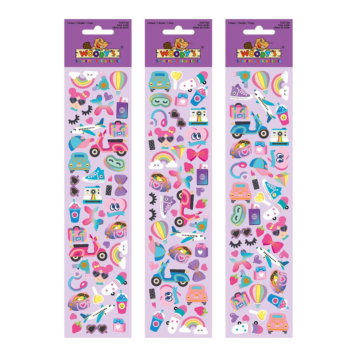 Cool Girls Holographic Stickers