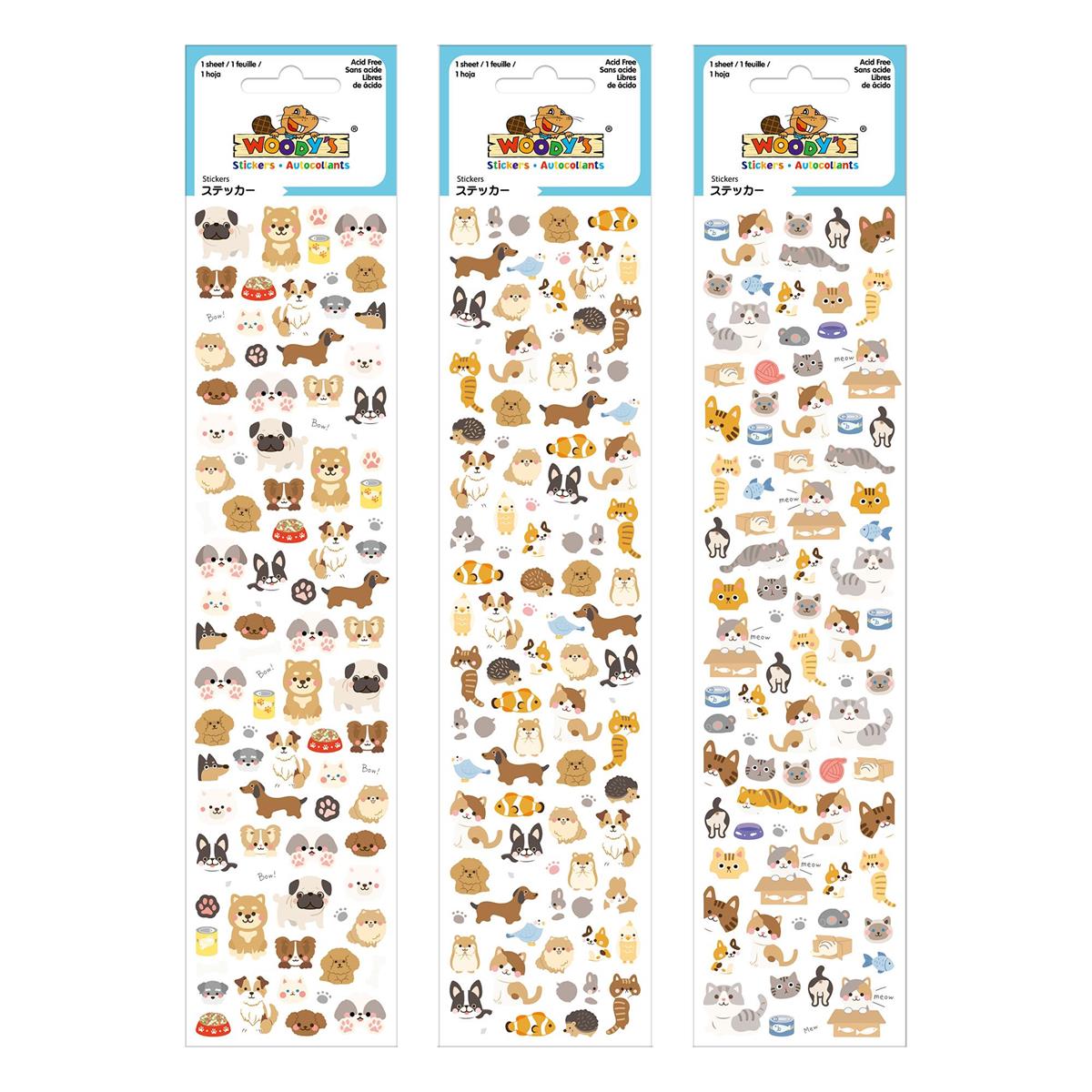 Woody’s Cute Puppy Stickers