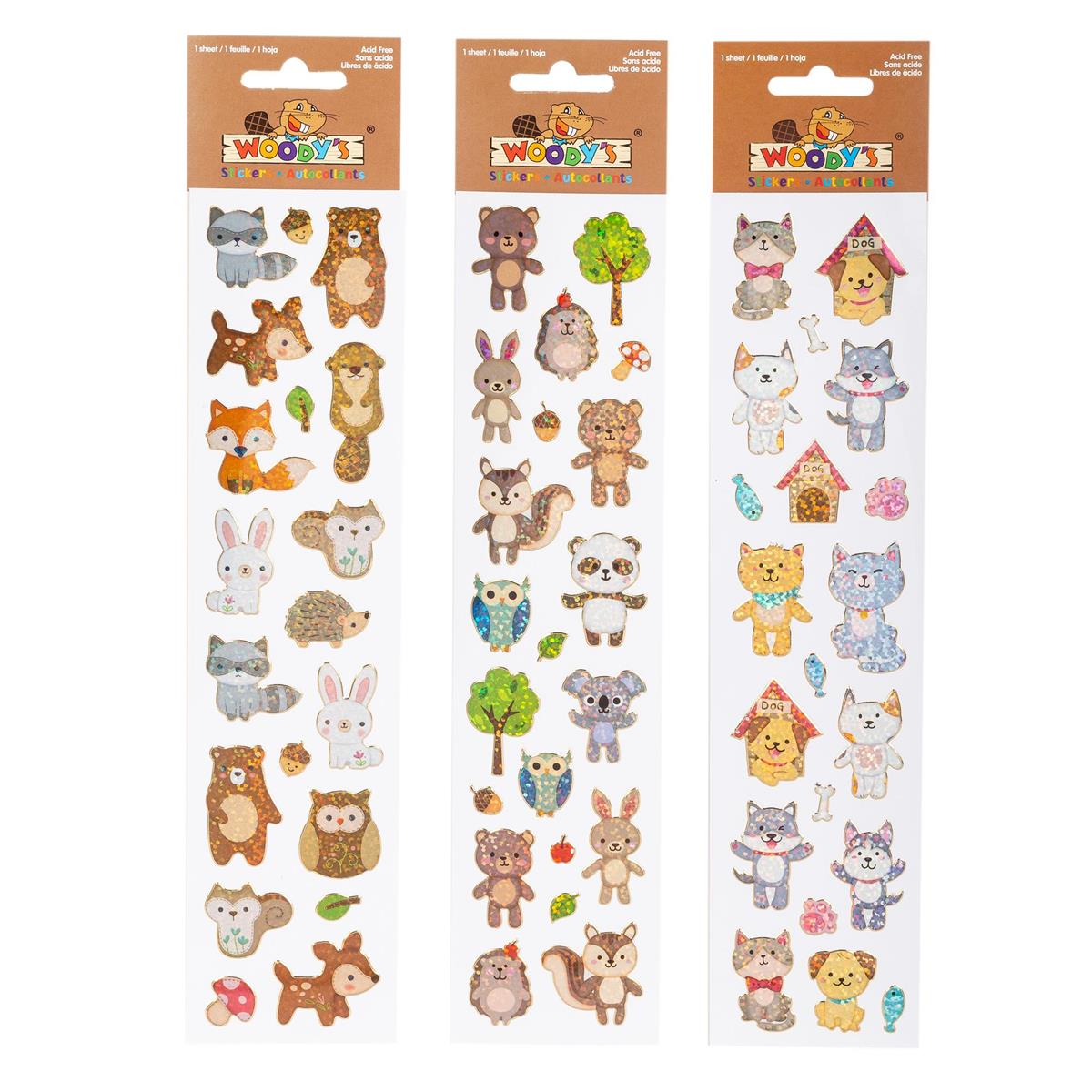 Woody’s Pet & Animal Stickers