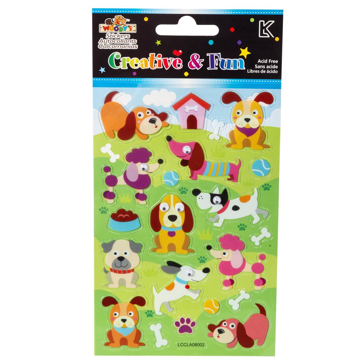 Woody’s Doggie Googly Eye Stickers