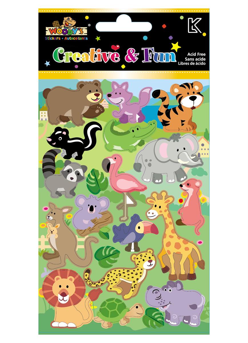Woody's 4" x 6" Animal Decor