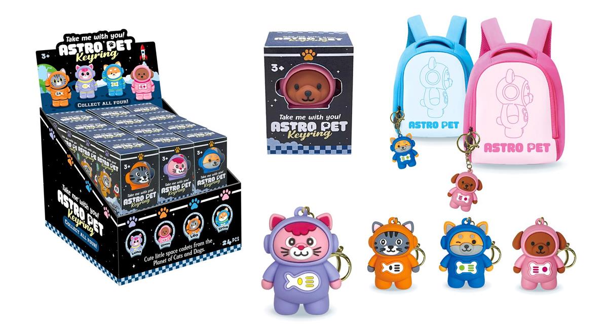 Astro Pet Keyring