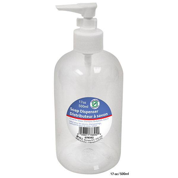 Clear 500 ml Soap Dispenser