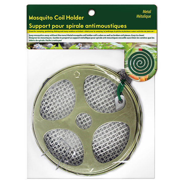 Metal Mosquito Coil Holder ? Safe, Portable, Metal Stand