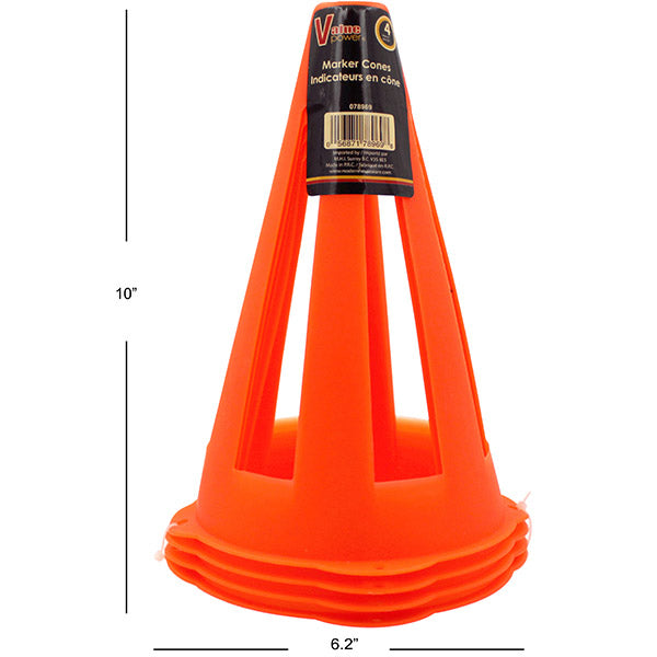 4-Pack Cone Markers