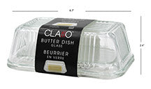 Glass Butter Dish