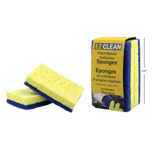 Cellulose Sponges, 2-Pack