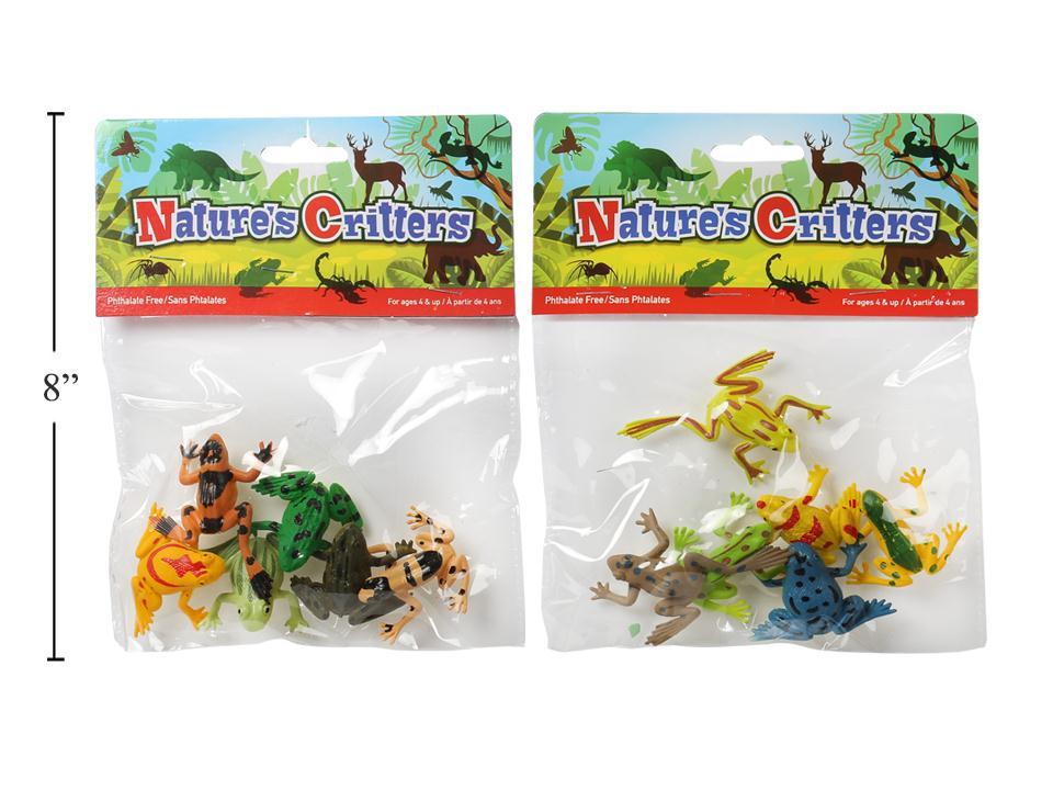 Nature's Critters 6-Piece Frog