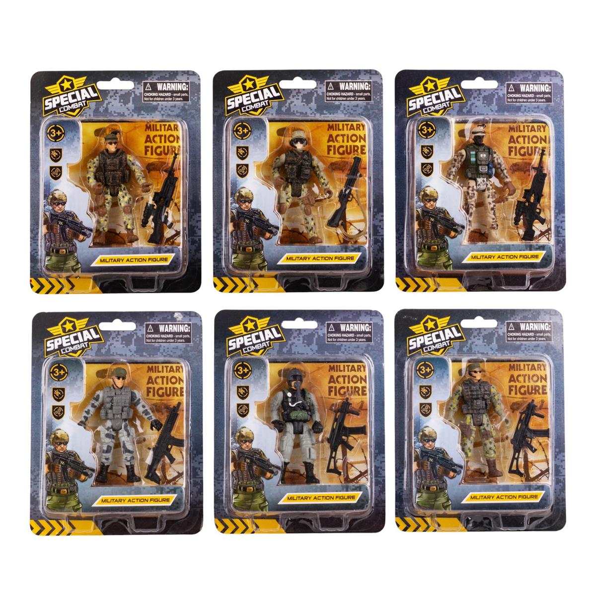 Military Action Figure with Accessories