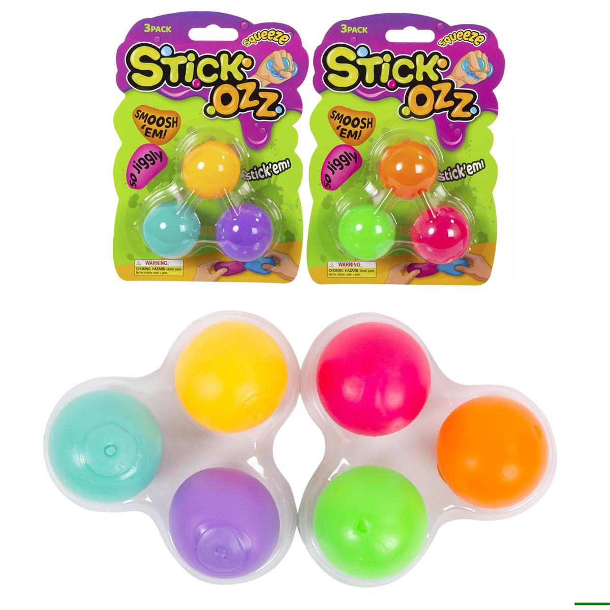 Stick-Ozz, Sticky Squeeze Ball 1.5"