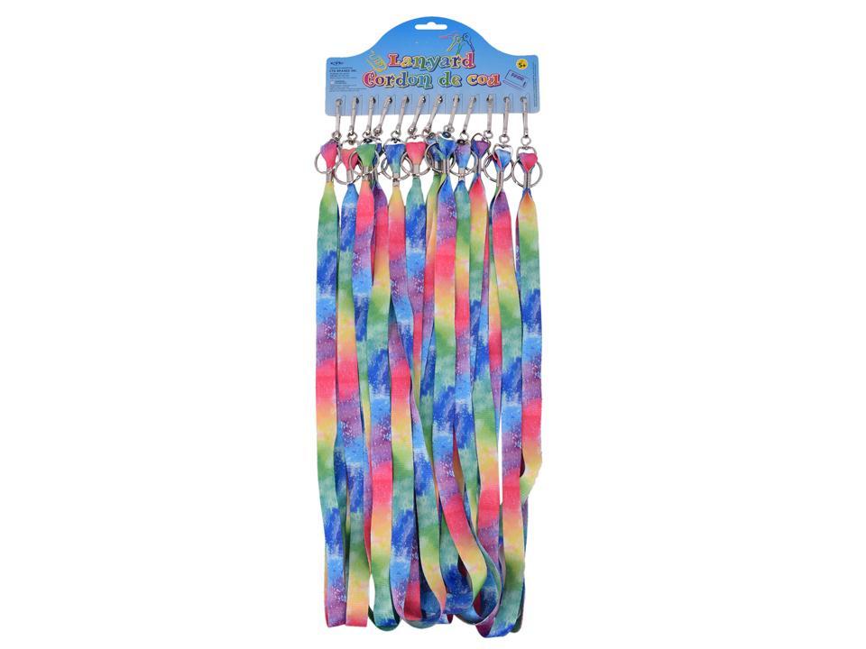 Tie-dye Printed Lanyard, 17"