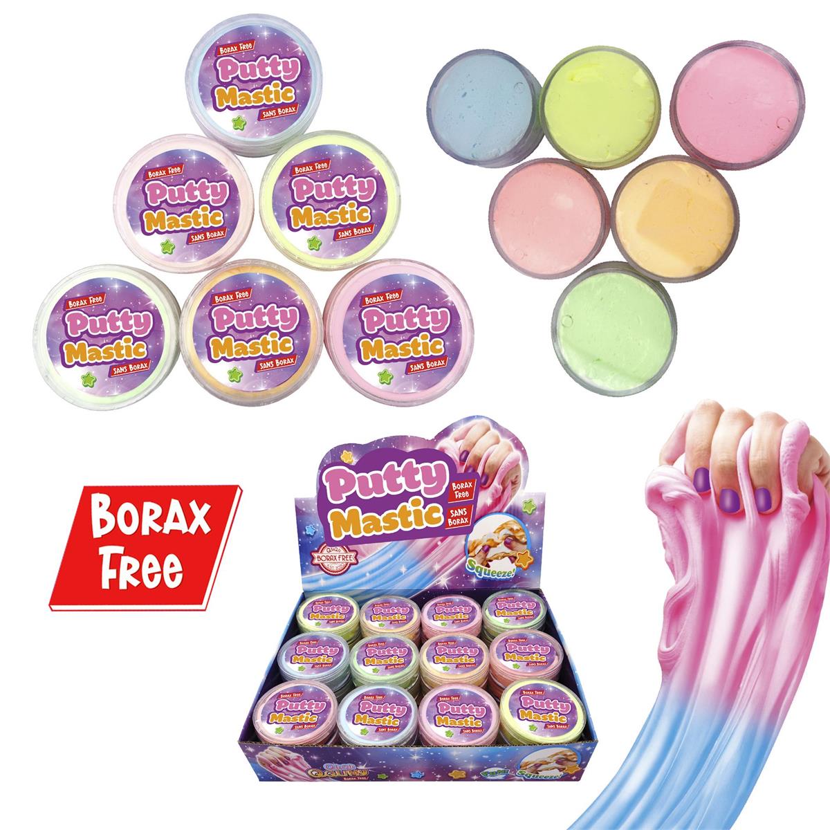 2.5" Borax Free Putty