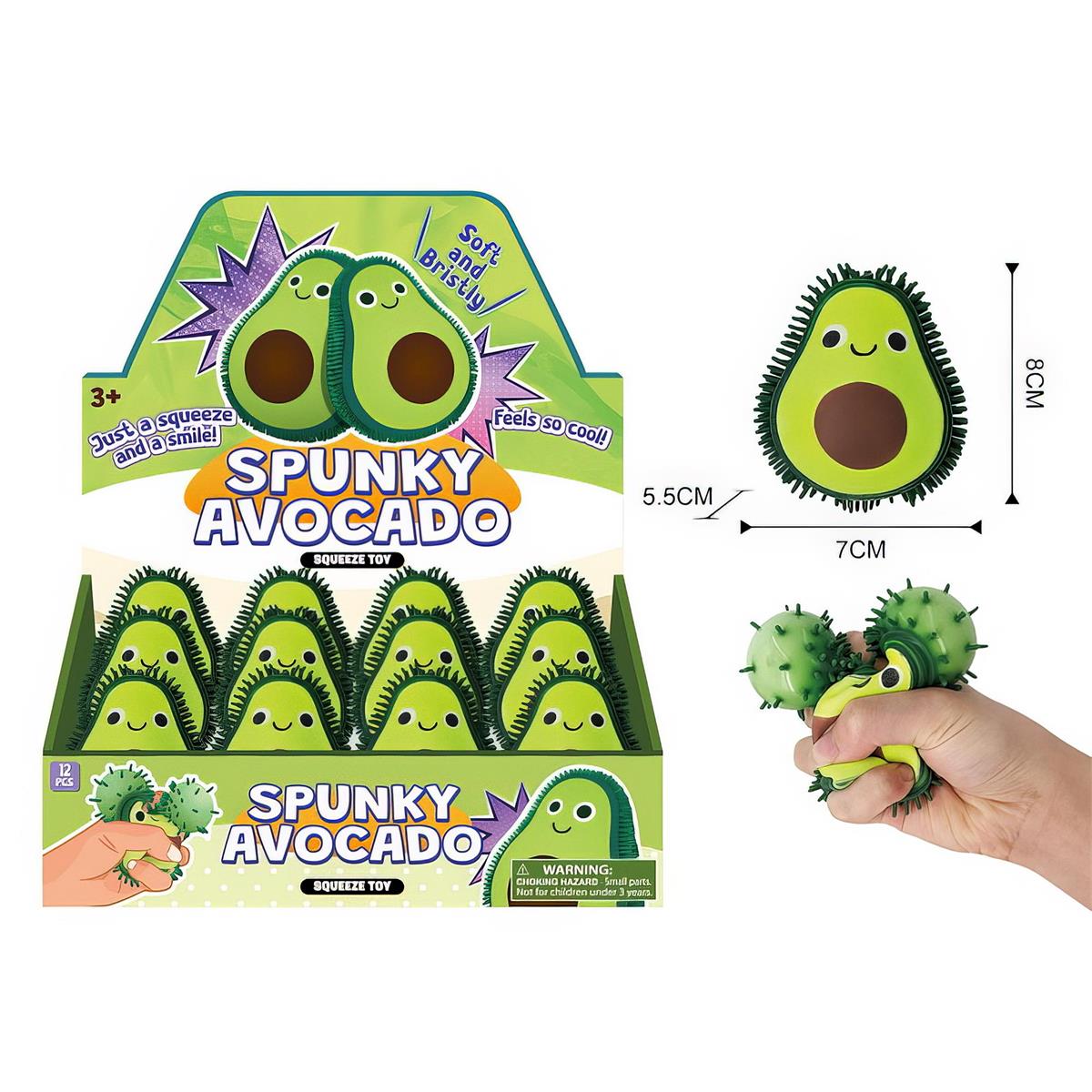 Squeeze Avocado Toy