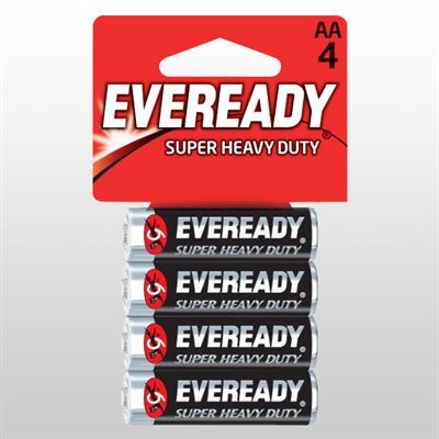 Eveready Max AA Batteries, Pack of 4