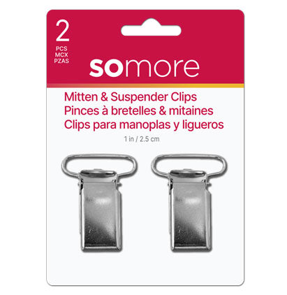 2-Pack Mitten & Suspender Clips