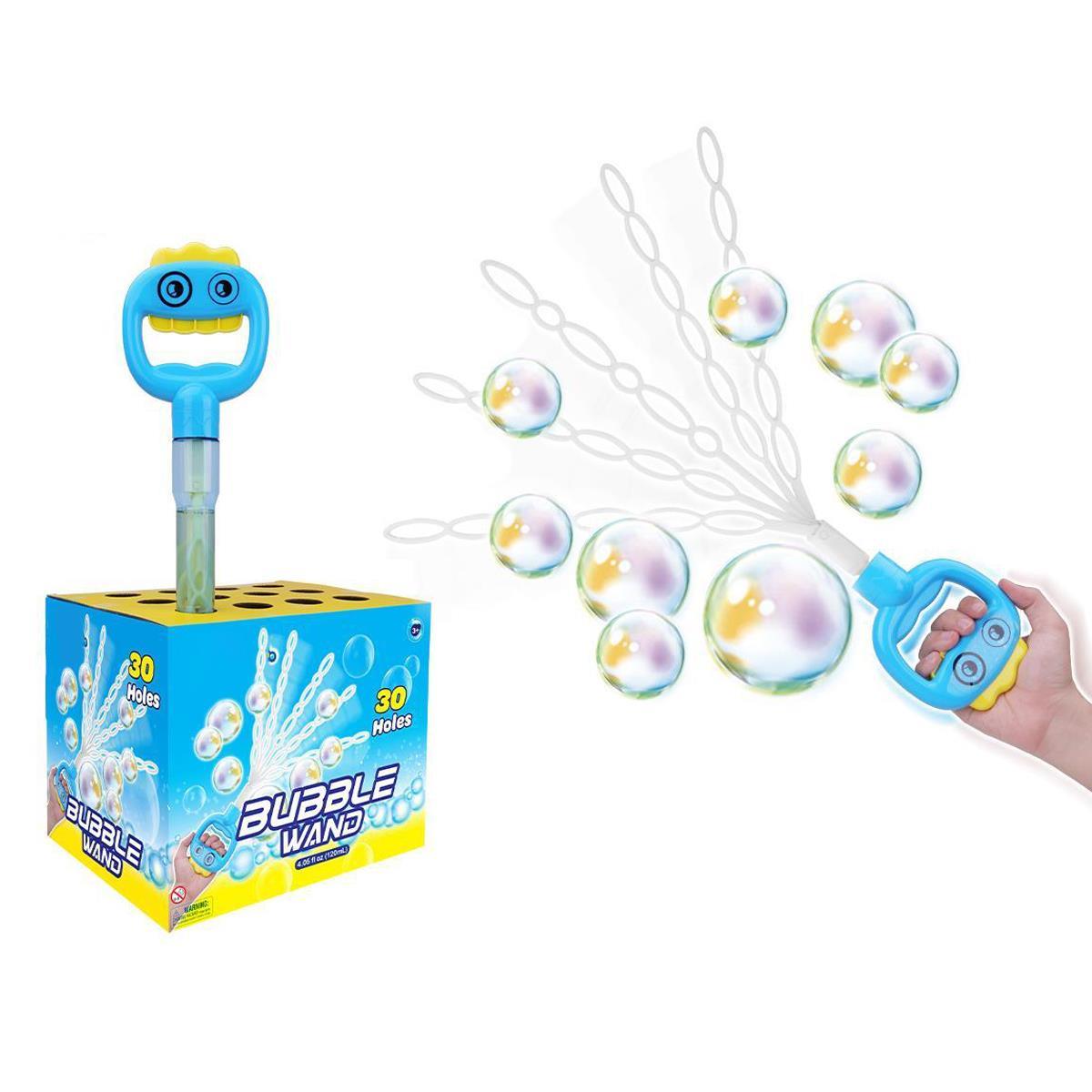 Summer Dayz Smiling Face Bubble Wand, 120ml