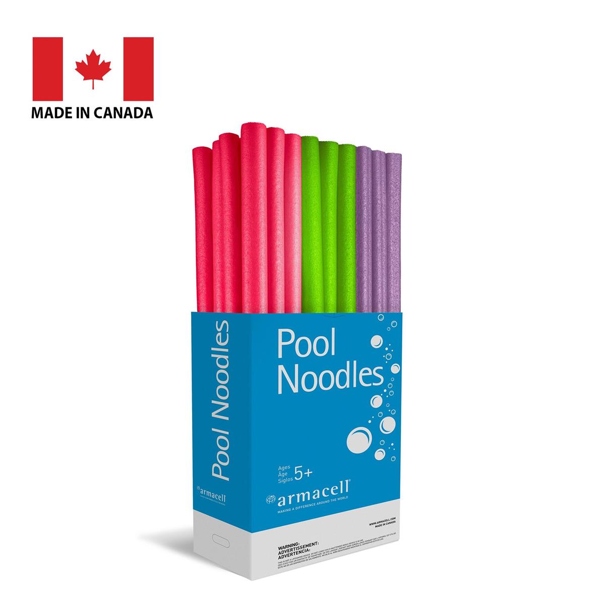 Standard Foam Pool Noodle 2.4"x56" 3pcs