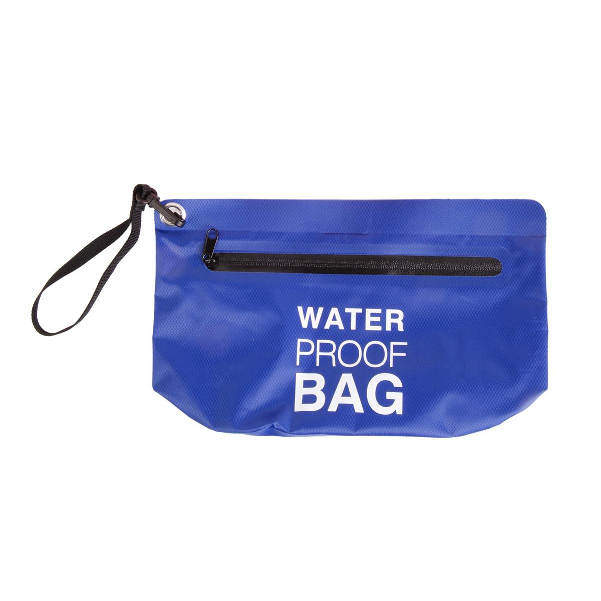 Waterproof Pouch with Zipper and Hook, 2pcs